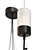 Modern Moooi Gravity Chandelier | Gravity5 & Gravity7 3D model small image 9