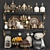 Premium Kitchen Set 3D Model 3D model small image 1