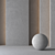 Seamless Plaster Popcorn Drywall Texture 3D model small image 1