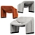  Modern Lounge Chair Design Model 3D model small image 2