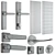 Modern Door Package Collection Set 3D model small image 10