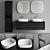 Duravit Zencha Complete Vanity Set 3D model small image 1