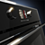 TEKA HLC 860P Mini Oven 3D model small image 3