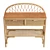 Boliv Rattan Console Table, Exotic 3D model small image 3