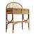 Boliv Rattan Console Table, Exotic 3D model small image 4
