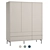 Elegant Triple Donica Wardrobe 3D model small image 1