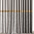 Elegant Curtain 3D Model Kit 3D model small image 2
