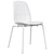 LEIFARNE Dining Chair Yellow/White 3D model small image 4