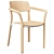 Modern Nate Chair 3D Model 3D model small image 4