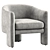 Contemporary Fairfax Armchair 3D Model 3D model small image 3