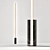 Elegant Marble Floor Lamp 3D model small image 1