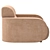 Stylish Rollins Armchair 3D Model 3D model small image 4