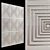 Drix Wall Panel 2015 Grey 3D model small image 2