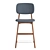 Modern Ivor Counter Stool 3D model small image 2