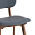 Modern Ivor Counter Stool 3D model small image 3