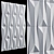 Modern Wall Tile Haru 2015 3D model small image 2