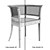 Carl Hansen Walnut Chair 73H 3D model small image 2