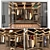 Deco Storage Wardrobe Kit 3D model small image 2
