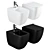 CERAMICA CATALANO Green Floor Toilet 3D model small image 1