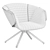 Elegant ANITA Armchair 2015 Model 3D model small image 4