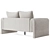 Mabelle Sofa by Urban Outfitters 3D model small image 6