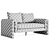 Mabelle Sofa by Urban Outfitters 3D model small image 8