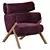 Modern Kordial StudioF Armchair 3D model small image 3