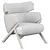 Modern Kordial StudioF Armchair 3D model small image 5