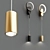 Modern Metal and Acrylic Sconce 3D model small image 2