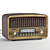 Vintage Radio Model, 3D Render 3D model small image 2