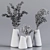 Floral Design Bouqute08 Sculpture 3D model small image 6