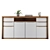 Elegant Buffet Sideboard Decoration Set 3D model small image 4