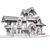 Contemporary Individual Mansion Model 3D model small image 6