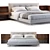 Modern Minotti Brasilia Bed Model 3D model small image 2