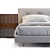 Modern Minotti Brasilia Bed Model 3D model small image 4