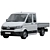 MAN TGE 3.140 Double Cab 3D model small image 1