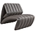 Sleek DS 266 Recliner Model 3D model small image 2