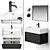 Noken Pure Bathroom Vanity Set 3D model small image 1