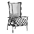 Modern Wingman Lounge Chair 3D model small image 4