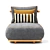 Modern Salvia Armchair 3D Model 3D model small image 2