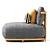 Modern Salvia Armchair 3D Model 3D model small image 4
