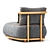Modern Salvia Armchair 3D Model 3D model small image 5