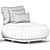 Modern Salvia Armchair 3D Model 3D model small image 6
