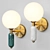 Petit Wall Glass Globe Lamp 3D model small image 1