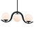 Linear Charm Pendant Trio 3D model small image 1