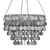 Glowing Aurora Chandelier Highlighting Effortlessly 3D model small image 2