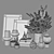 47-Piece Console Decor Set, 3D 3D model small image 4