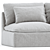 Aria Sofa - Elegant & Spacious 3D model small image 3