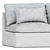 Aria Sofa - Elegant & Spacious 3D model small image 4