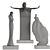  Abstract Human Sculptures Set 3D model small image 4